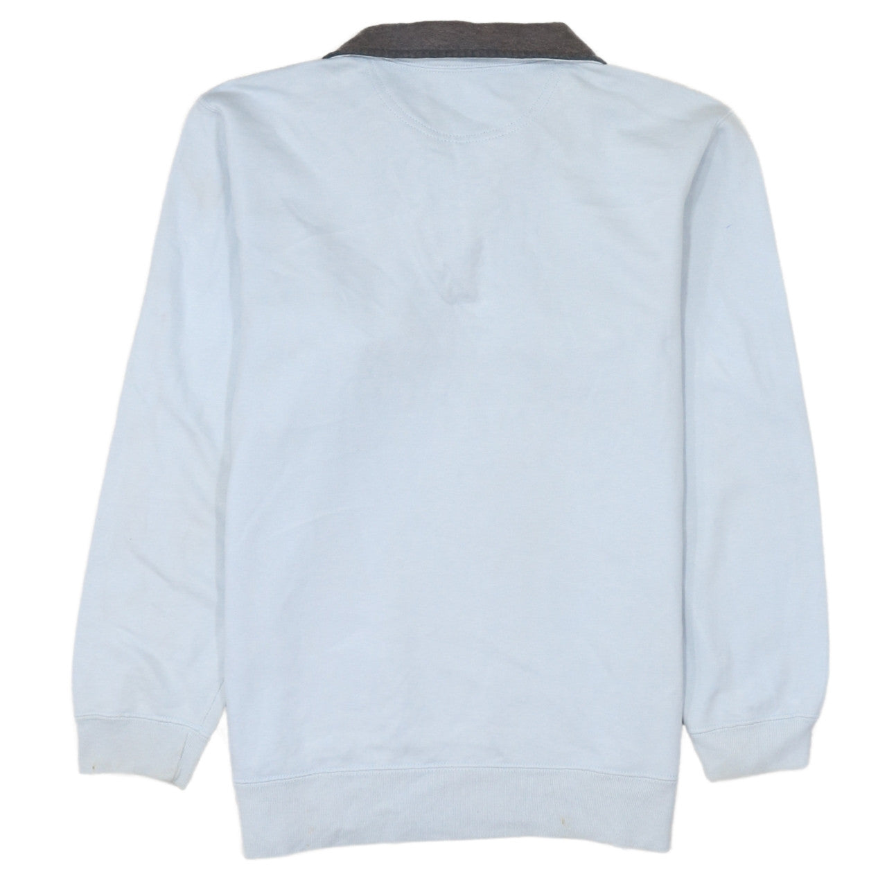 Champion Men's Blue 1/4 Zip Pullover Sweatshirt Size S