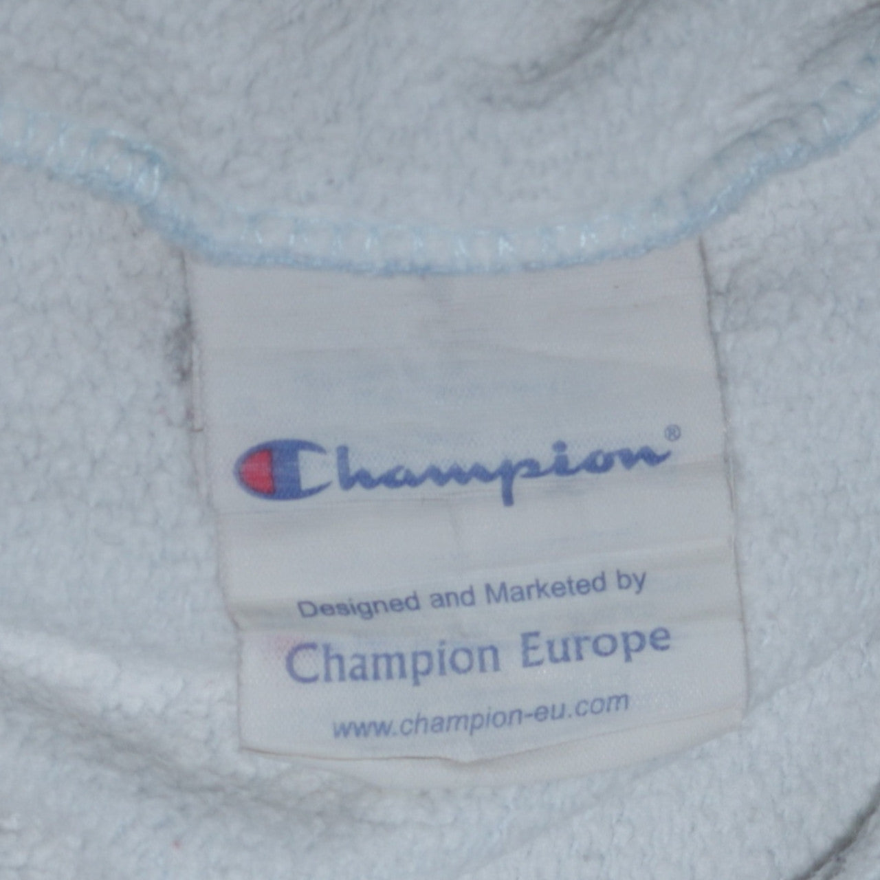 Champion Men's Blue 1/4 Zip Pullover Sweatshirt Size S