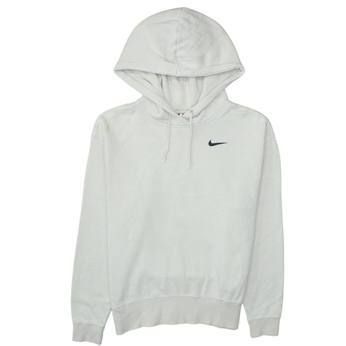 Nike Women’s White XS Pullover Hoodie Cotton Blend Sweatshirt