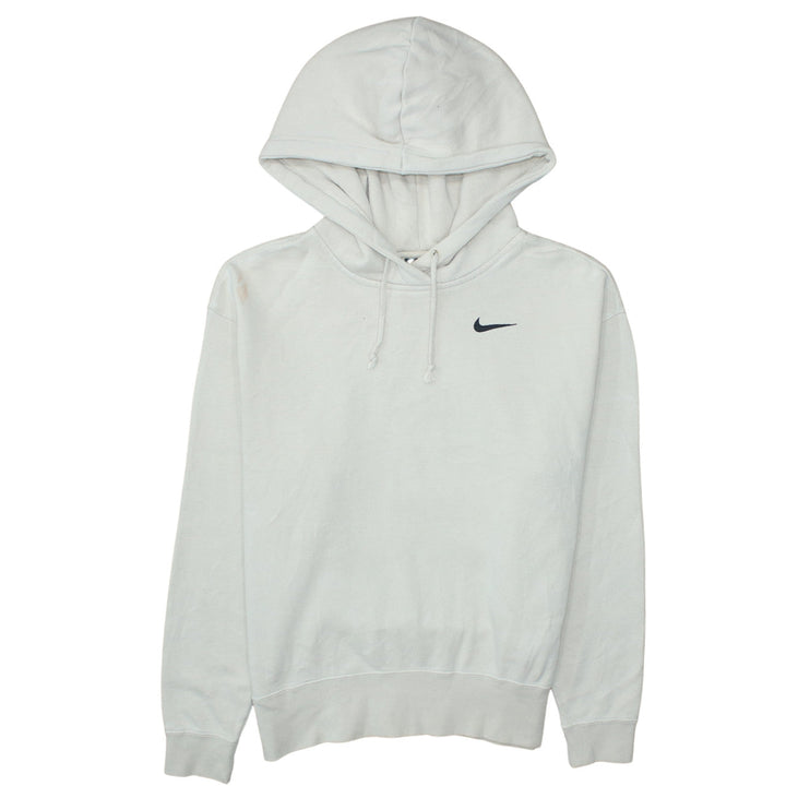 Nike Women’s White XS Pullover Hoodie Cotton Blend Sweatshirt