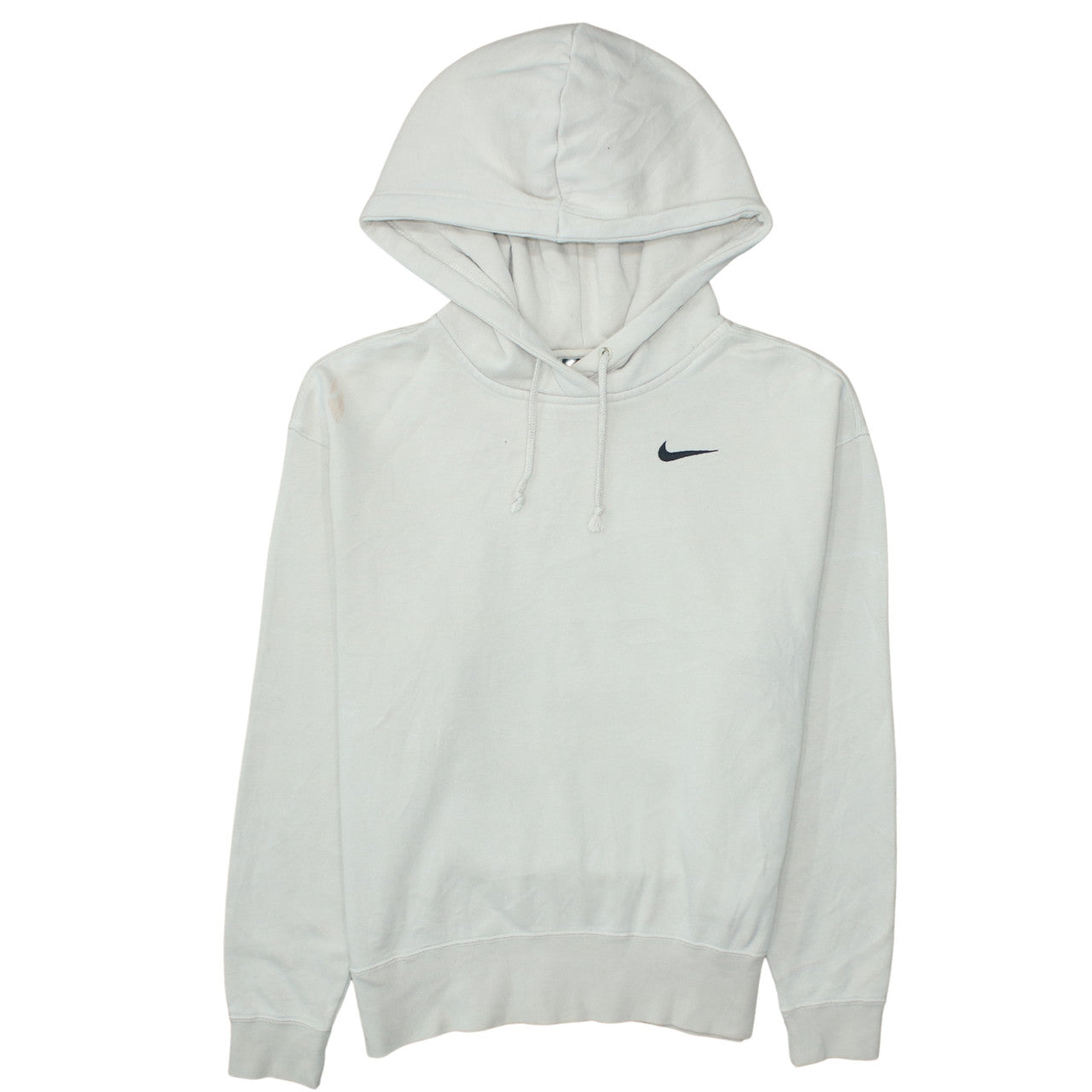 Nike Women’s White XS Pullover Hoodie Cotton Blend Sweatshirt