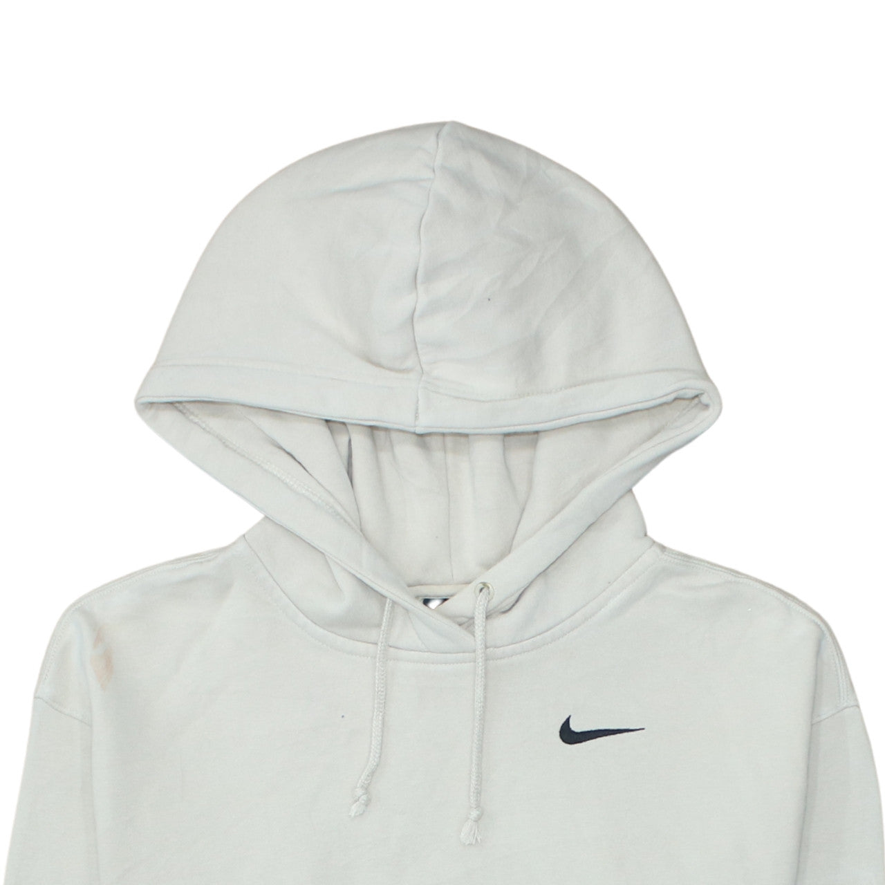 Nike Women’s White XS Pullover Hoodie Cotton Blend Sweatshirt