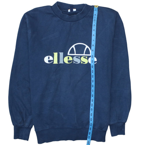 Ellesse Men's Blue XL Pullover Logo Sweatshirt Regular Fit