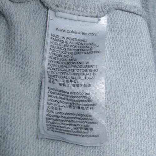 Calvin Klein Jeans Women's Grey Size 16 Logo T-Shirt Dress