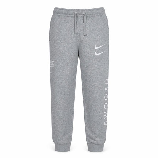 Nike Boys Grey Jogger Sweatpants M 137-147cm Elastic Waist Pockets
