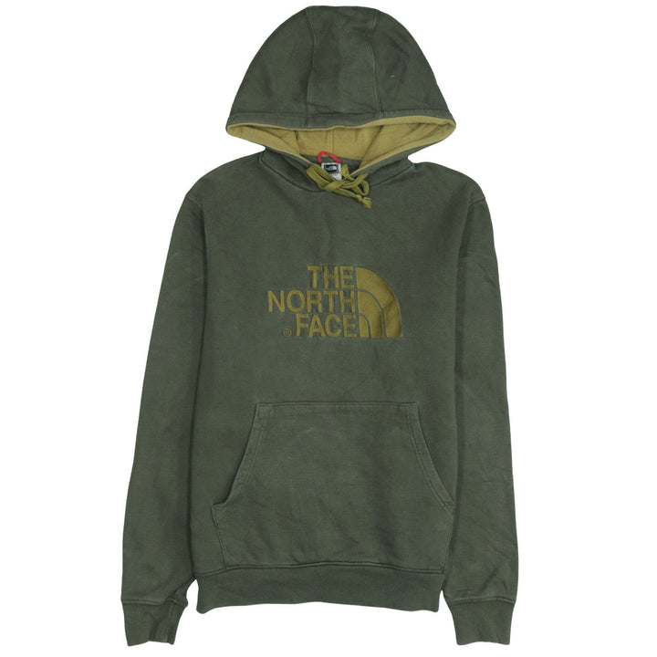 The North Face Men's Green Pullover Hoodie Size M Outdoor Fleece