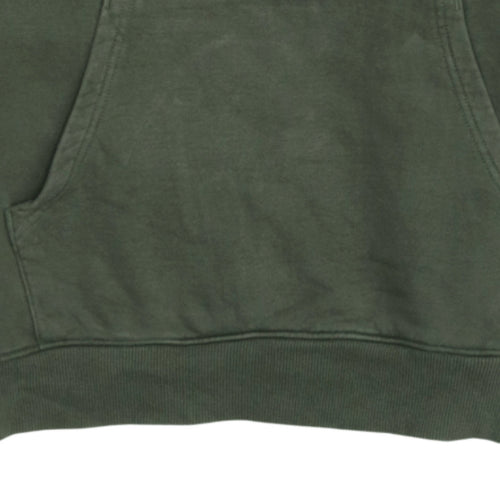 The North Face Men's Green Pullover Hoodie Size M Outdoor Fleece