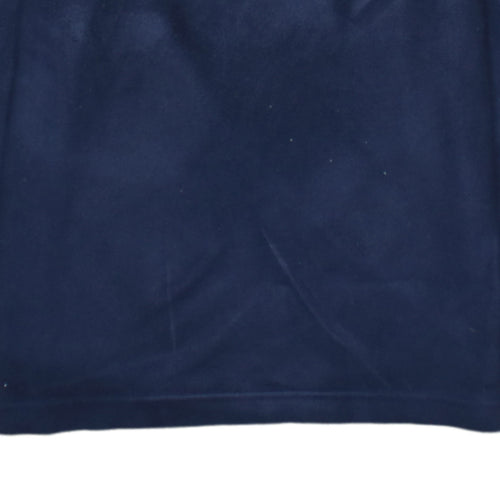 Fila Men's Blue Fleece 1/4 Zip Pullover Sweatshirt M