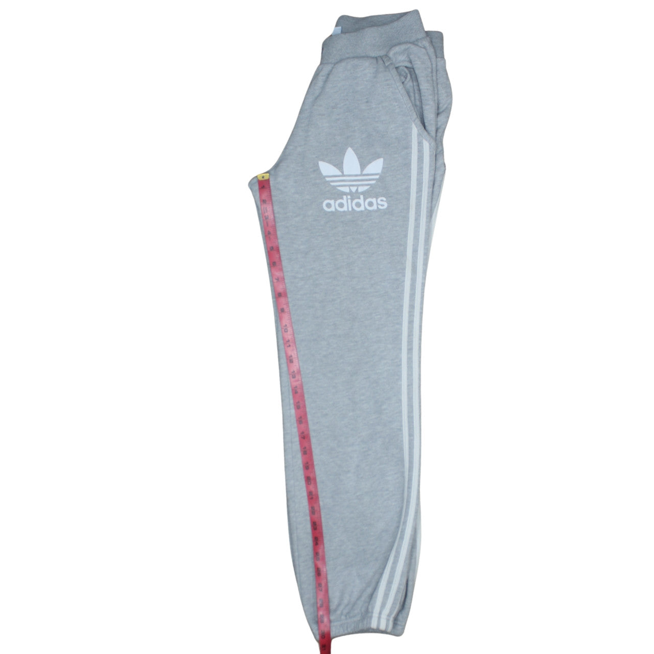 Adidas Men's Grey Regular Fit Logo Sweatpants Size S