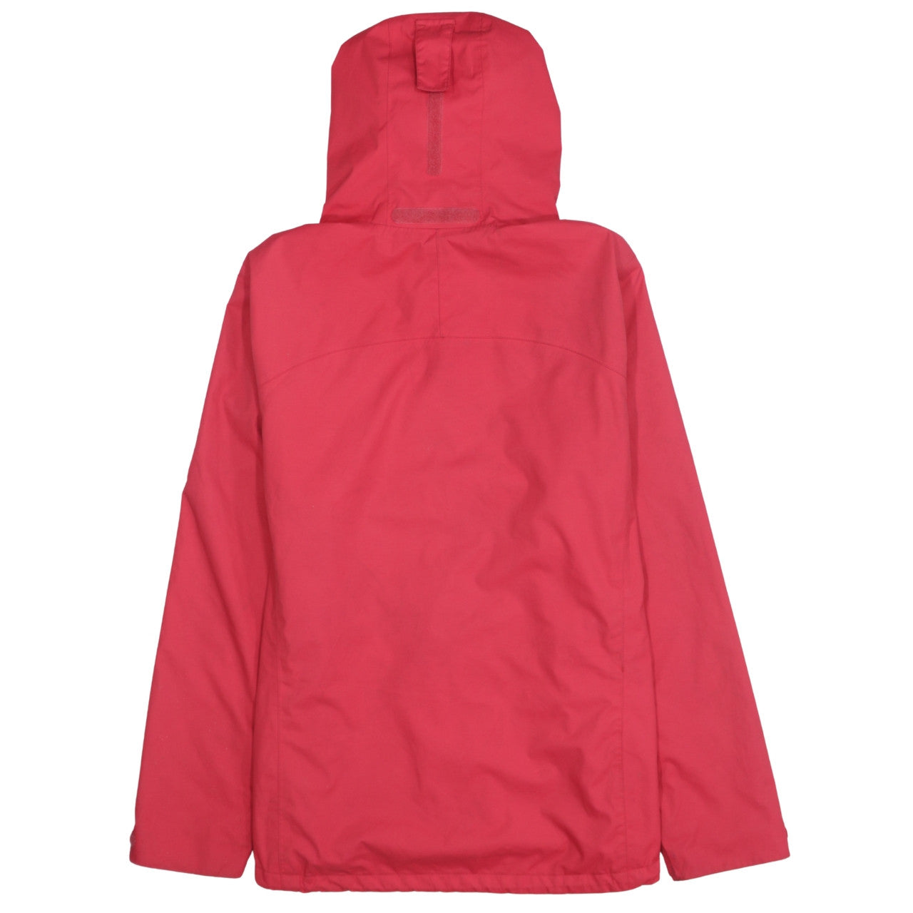 Jack Wolfskin Women's Red Waterproof Hooded Rain Jacket Size 14/16