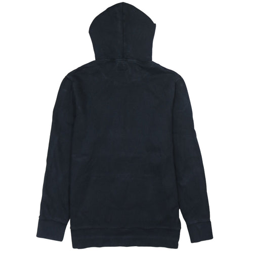 Levi's Womens Black Medium Pullover Hoodie with Logo Print