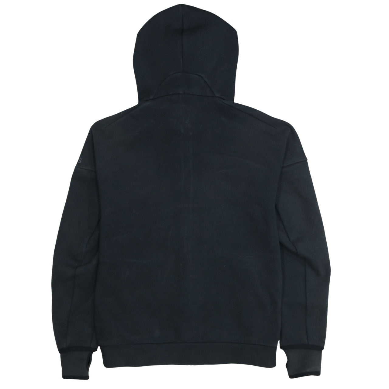 Adidas Men's Black Full Zip Hoodie Size S Gym Training Sweater