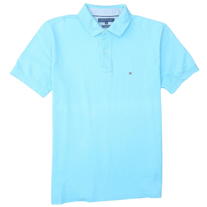 Tommy Hilfiger Men’s Blue Cotton Polo Shirt XL Classic Fit
