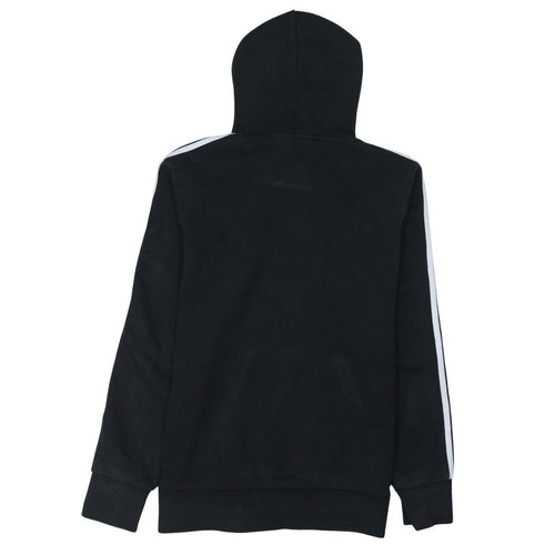 Adidas Men's Black Pullover Hoodie Small Fleece Lined Sport Style