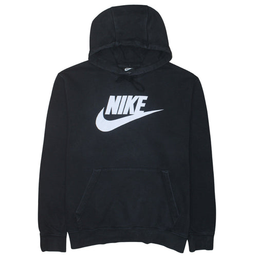Nike Mens Black XL Pullover Hoodie with Logo Graphic