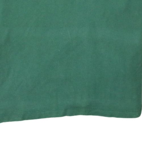 Ralph Lauren Men's Green Custom Fit Polo Shirt Size L