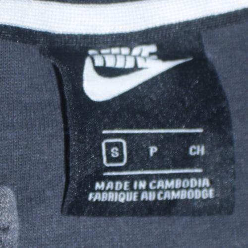 Nike Men's Grey Full Zip Hoodie Size S Lightweight Sportswear