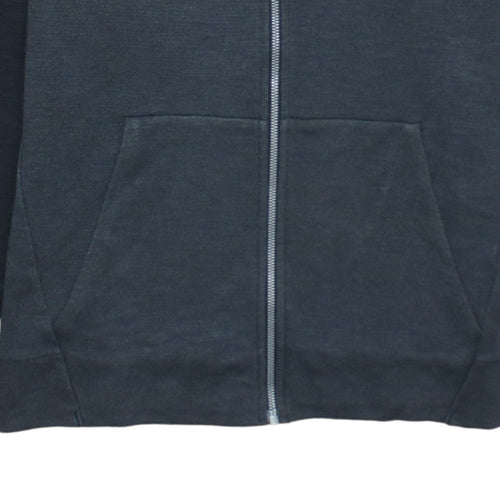 Nike Men's Grey Full Zip Hoodie Size S Lightweight Sportswear