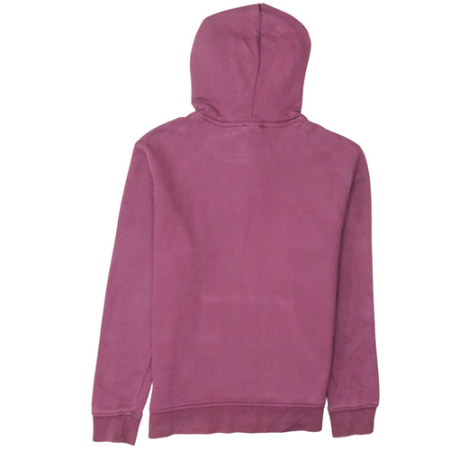 Adidas Womens Burgundy Hoodie UK 8 Pullover Cotton Casual Sweatshirt