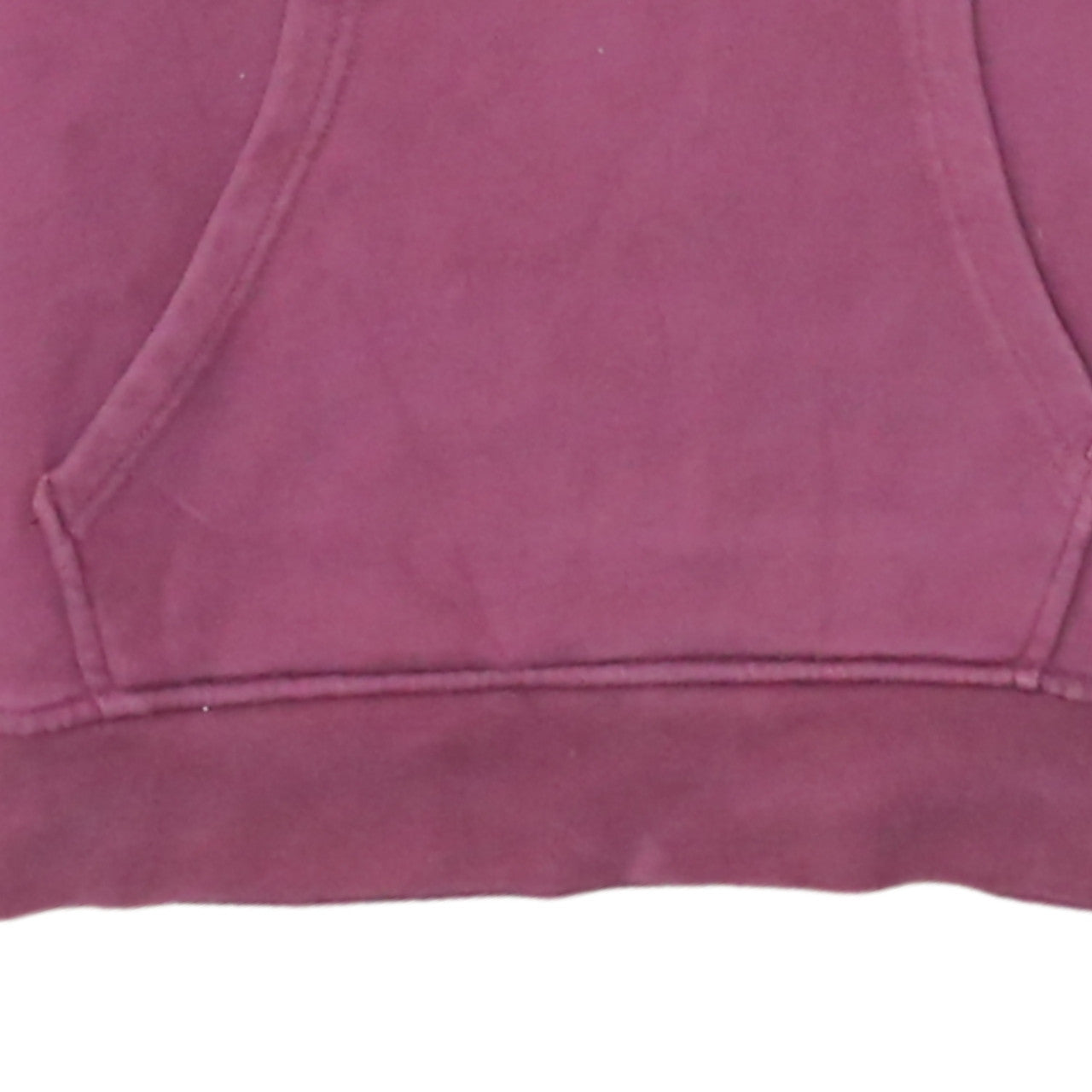 Adidas Womens Burgundy Hoodie UK 8 Pullover Cotton Casual Sweatshirt