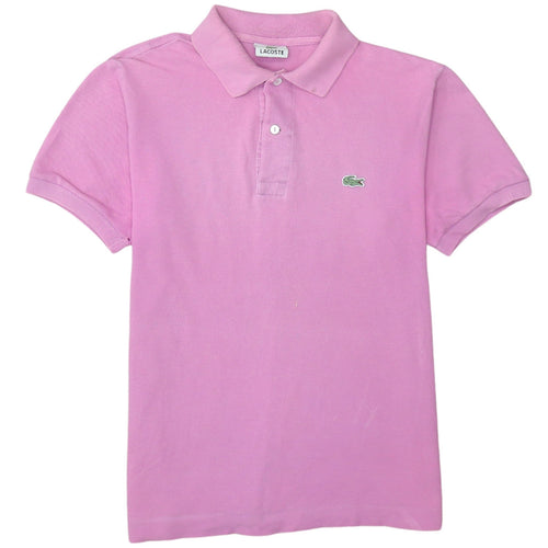 Lacoste Men's Pink Cotton Polo Shirt Size S Classic Fit