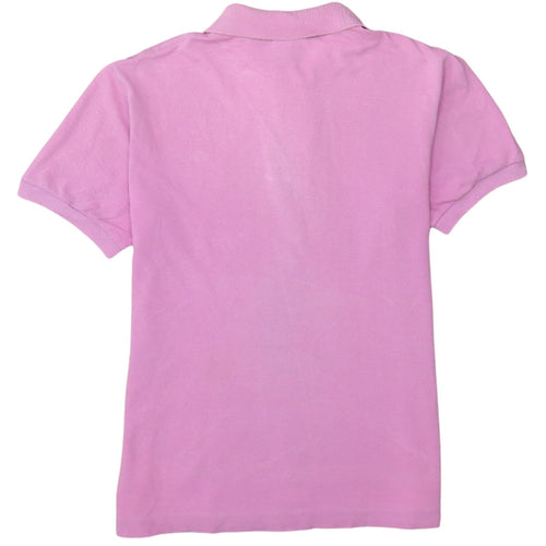 Lacoste Men's Pink Cotton Polo Shirt Size S Classic Fit