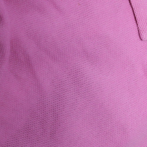 Lacoste Men's Pink Cotton Polo Shirt Size S Classic Fit