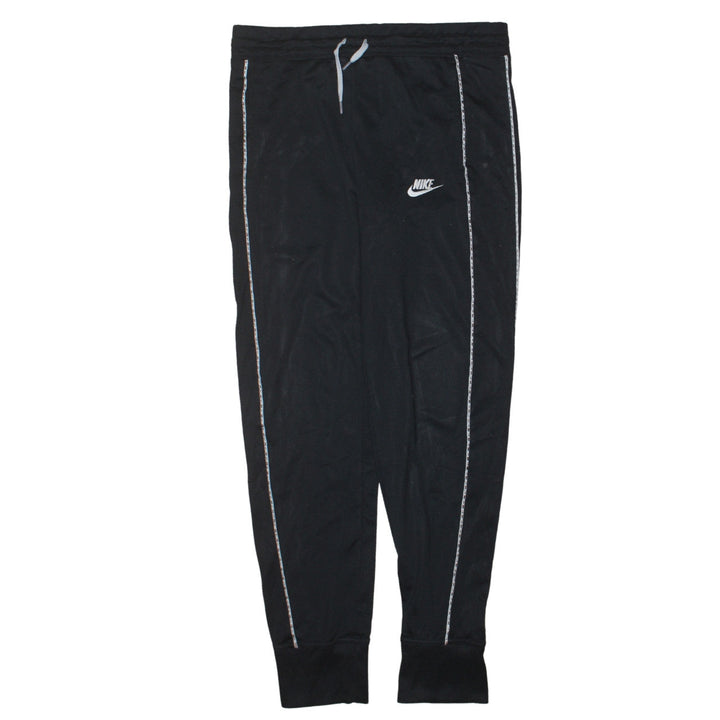 Nike Boys Black XL Jogger Trousers with Side Stripe & Drawstring Waist