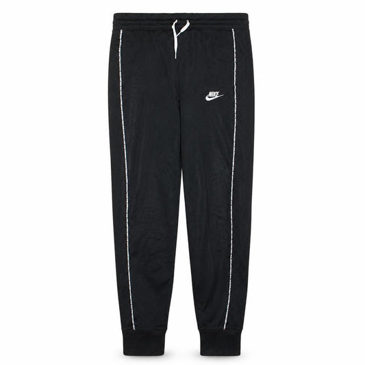 Nike Boys Black XL Jogger Trousers with Side Stripe & Drawstring Waist