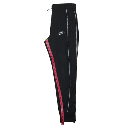 Nike Boys Black XL Jogger Trousers with Side Stripe & Drawstring Waist