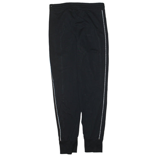 Nike Boys Black XL Jogger Trousers with Side Stripe & Drawstring Waist