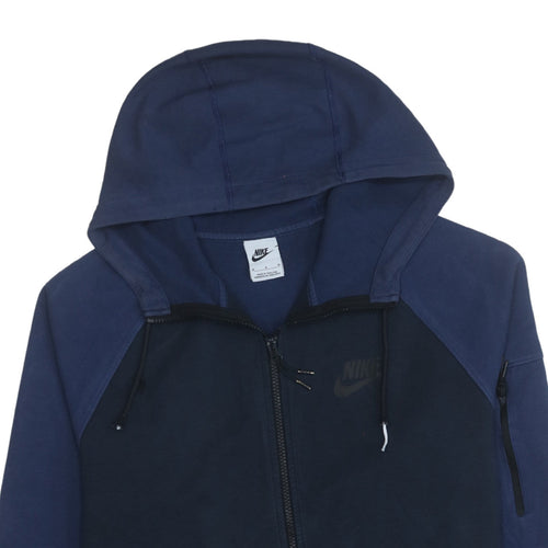 Nike Men's Blue Full Zip Hoodie Size M Regular Fit