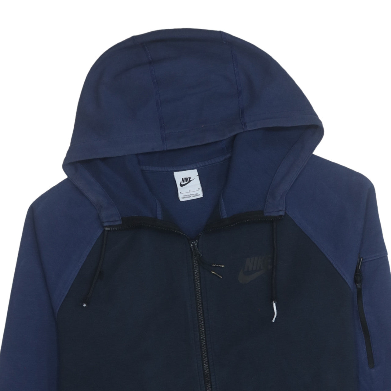 Nike Men's Blue Full Zip Hoodie Size M Regular Fit