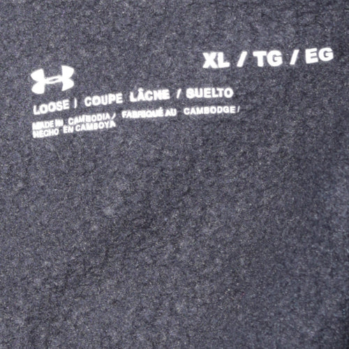 Under Armour Men's Black XL Pullover Hoodie Sports Fleece