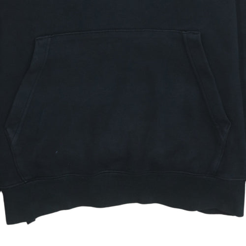 Nike Men's Black Pullover Hoodie Size S Regular Fit Fleece Logo
