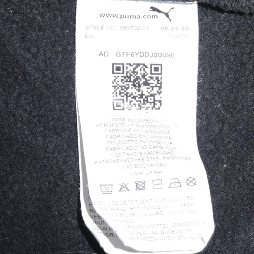 Puma Men's Black Full Zip Hoodie Size M Sportswear