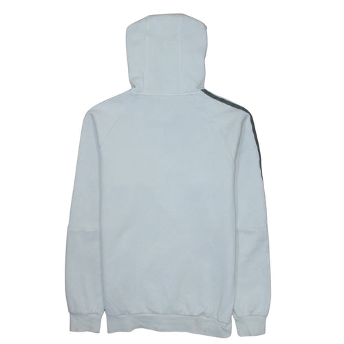 Adidas Men’s White Pullover Hoodie Small Regular Fit Fleece