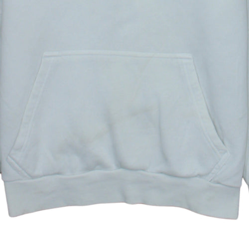 Adidas Men’s White Pullover Hoodie Small Regular Fit Fleece