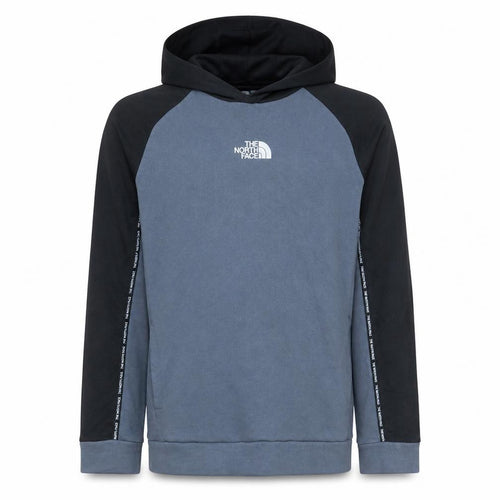 The North Face Boys Blue Black Pullover Hoodie XL Youth Cotton Blend