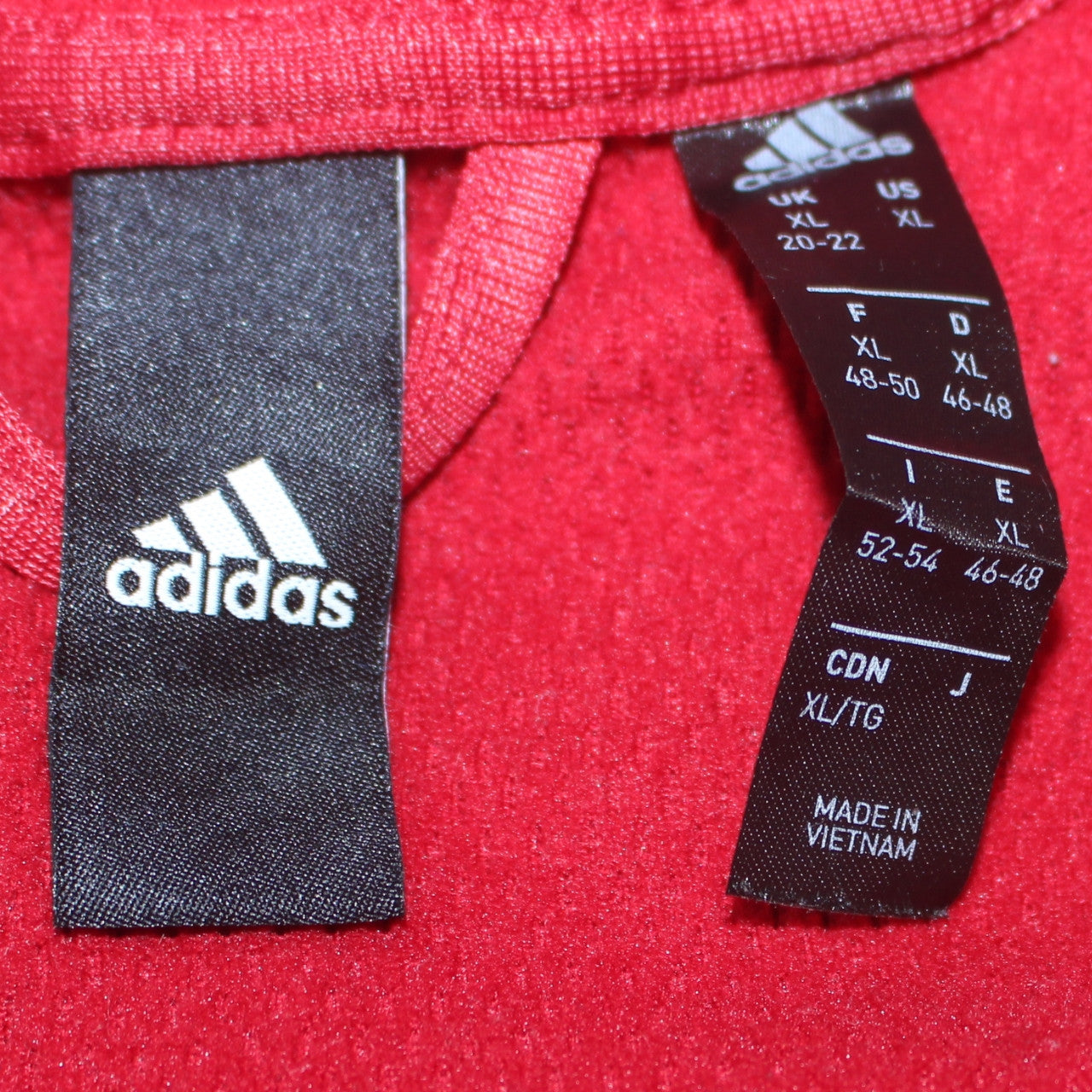 Adidas Womens Burgundy XL Pullover Hoodie Sweatshirt