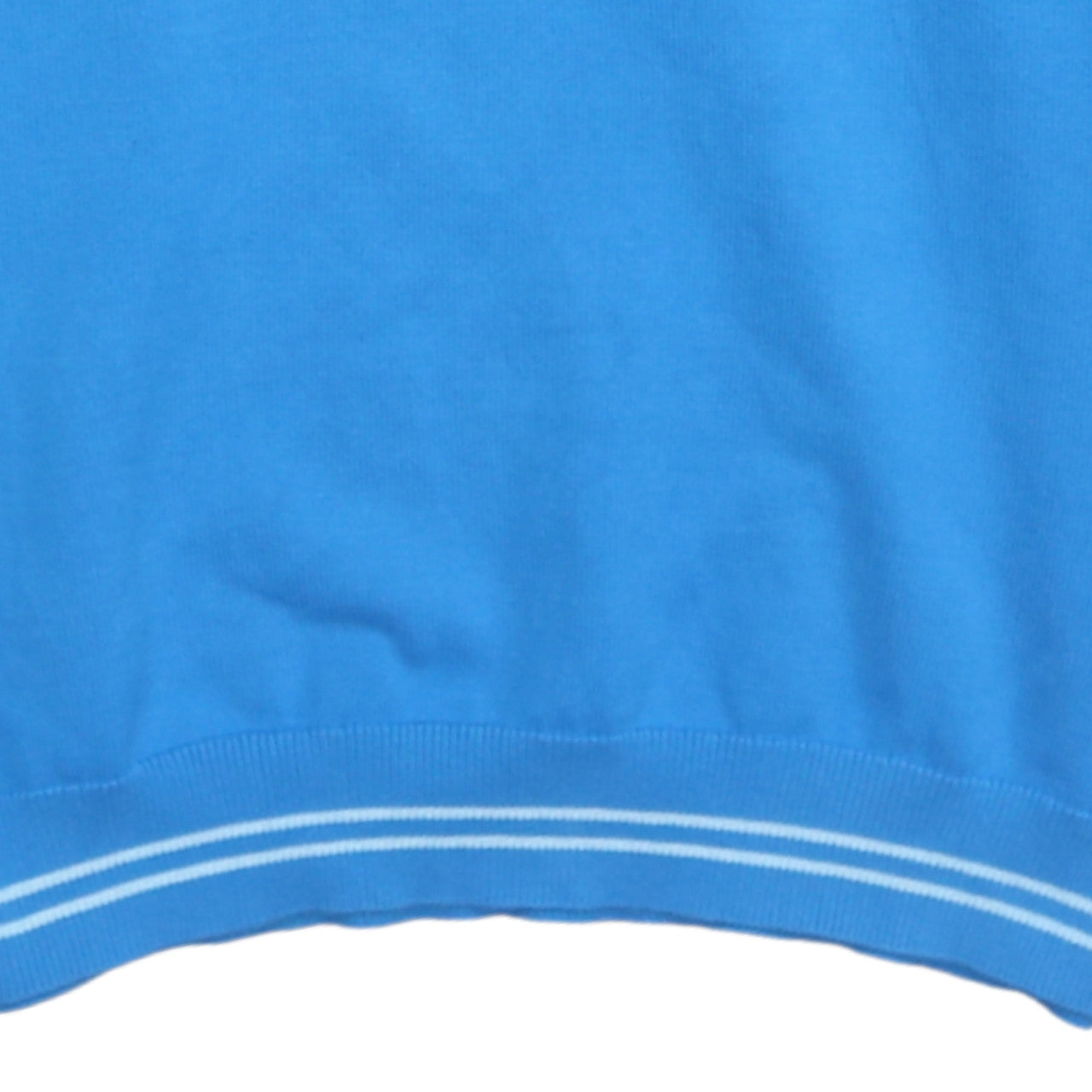 Hugo Boss Men Blue Cotton 1/2 Zip Jumper Size M Casual Knitwear