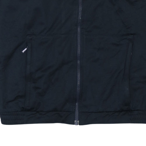 Adidas Men's Blue Full Zip Sweatshirt L Sports Style