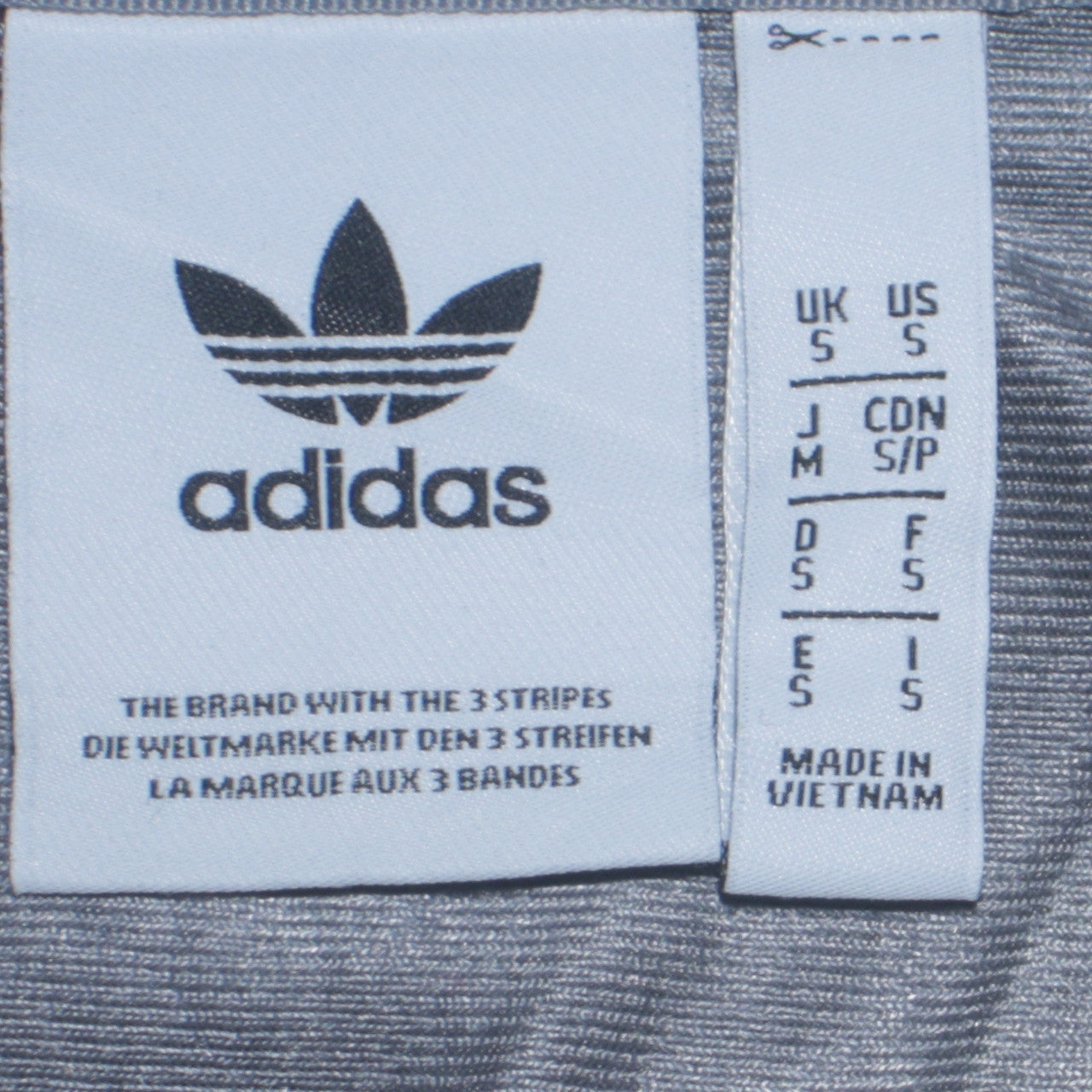 Adidas Men’s Grey Half Zip Hooded Sweatshirt Size S