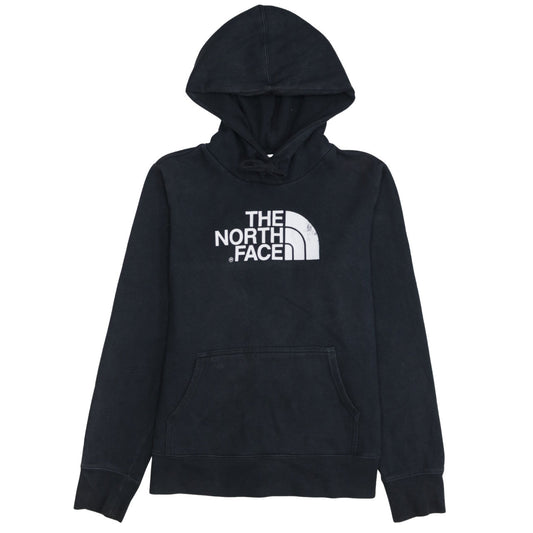 The North Face Womens Black Medium Pullover Hoodie Fleece Lined