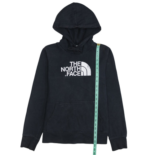 The North Face Womens Black Medium Pullover Hoodie Fleece Lined