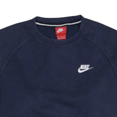 Nike Men's Blue Crew Neck Pullover Sweatshirt Size S