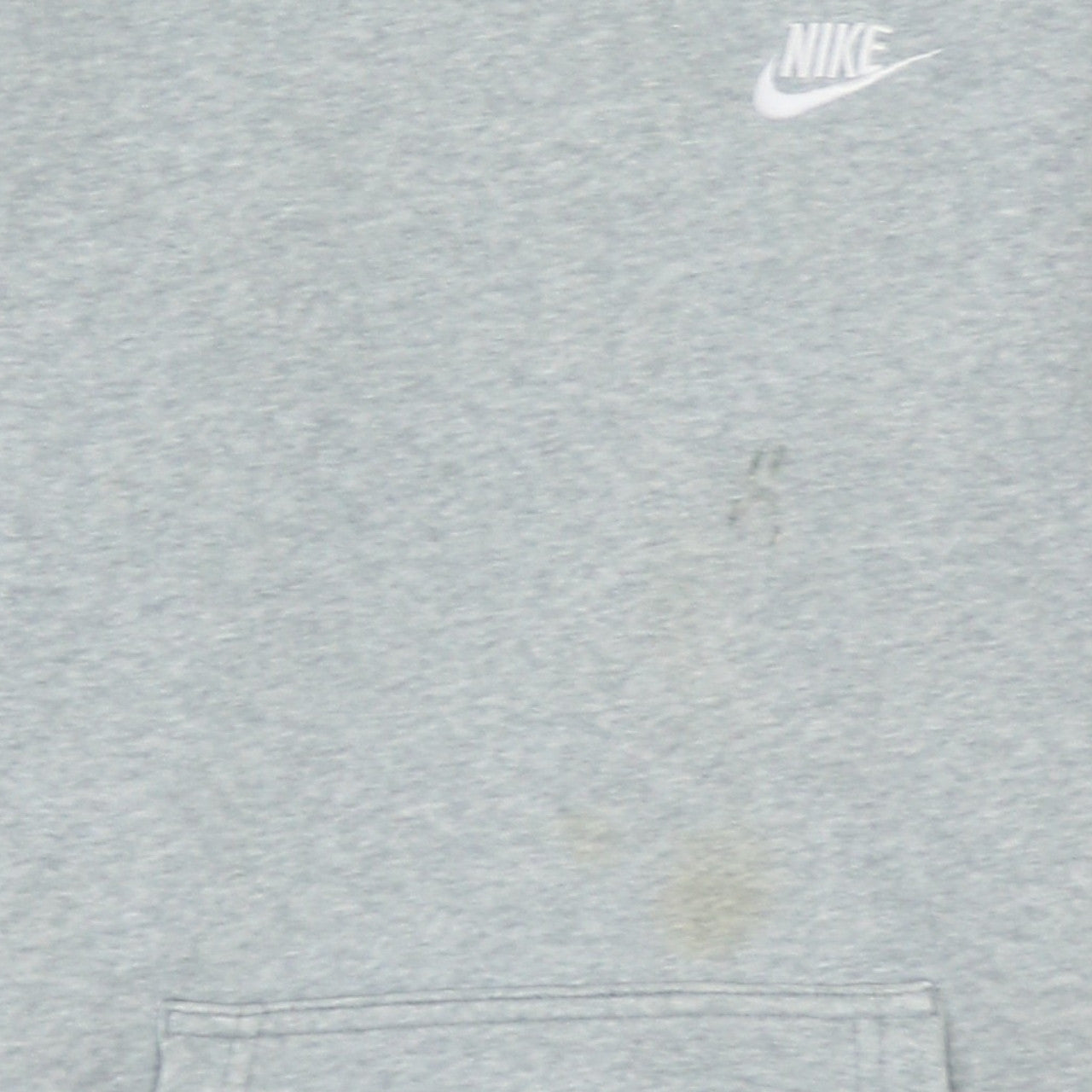 Nike Men's Grey XS Pullover Hoodie Fleece Sweatshirt