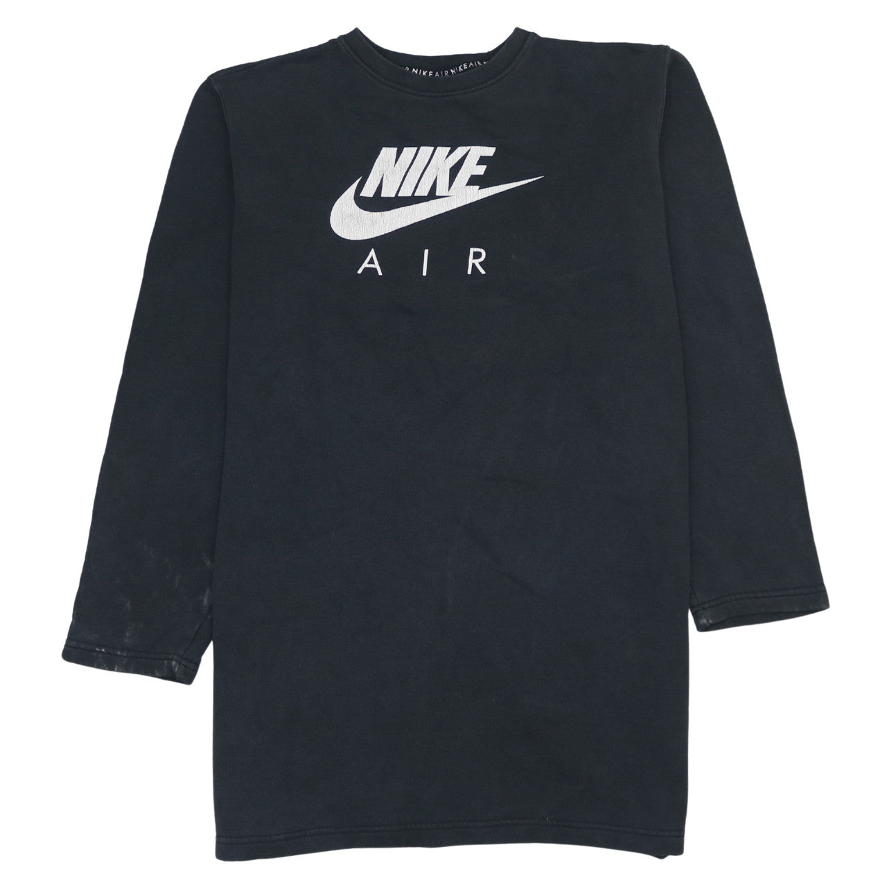 Nike Air Men's Black Small Pullover Sweatshirt Logo Graphic