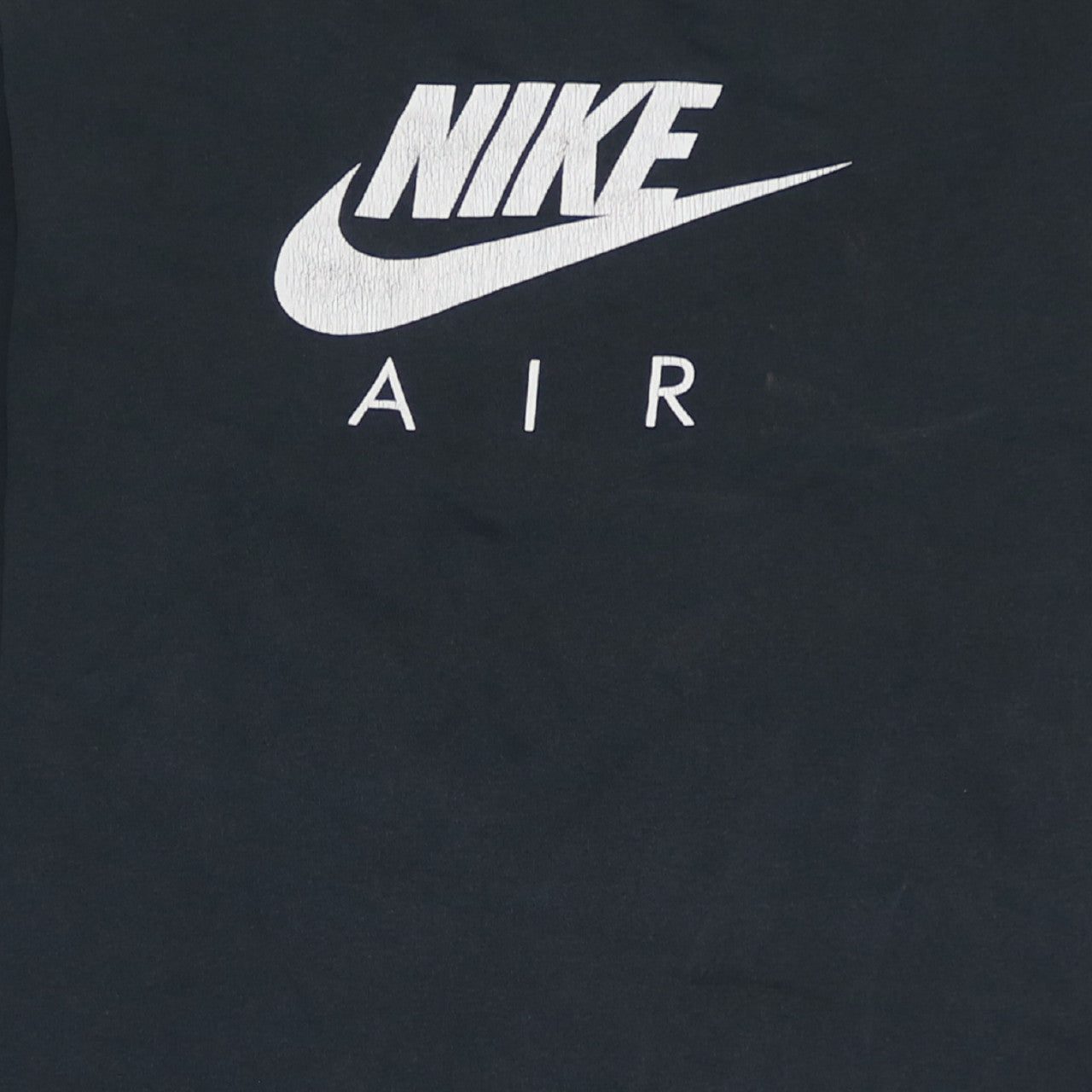 Nike Air Men's Black Small Pullover Sweatshirt Logo Graphic