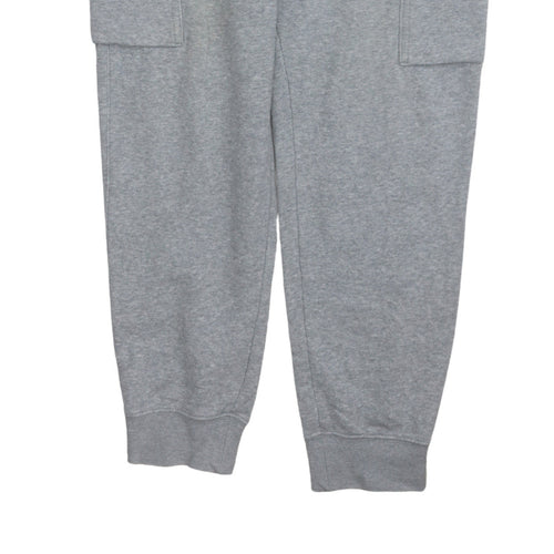 Nike Men's Grey Cargo Tapered Joggers Size M Fleece Sweatpants